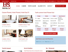 Tablet Screenshot of hotelsudploiesti.ro